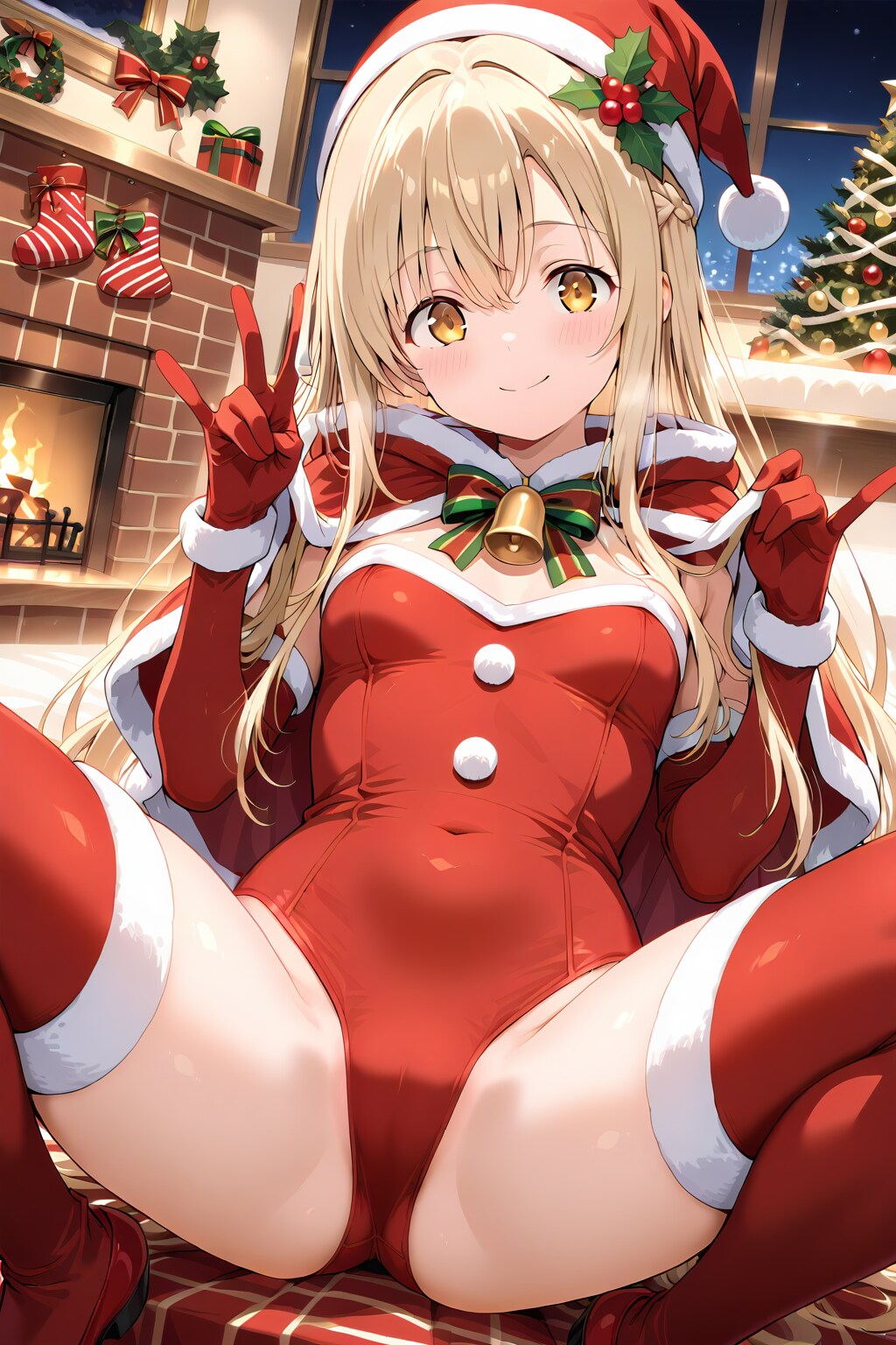サンタのコスプレ①