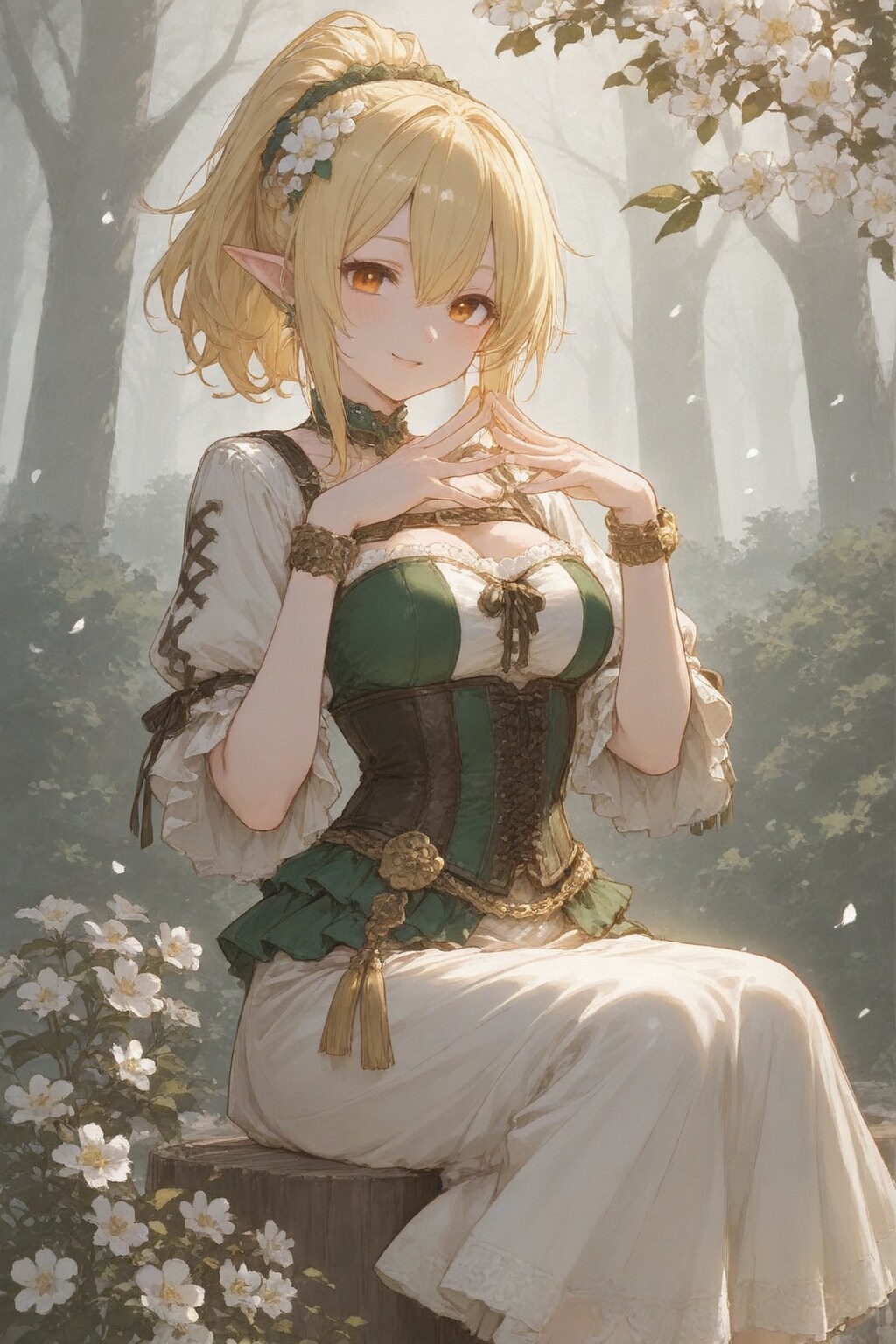 エルフに転生したうちのお嬢さま