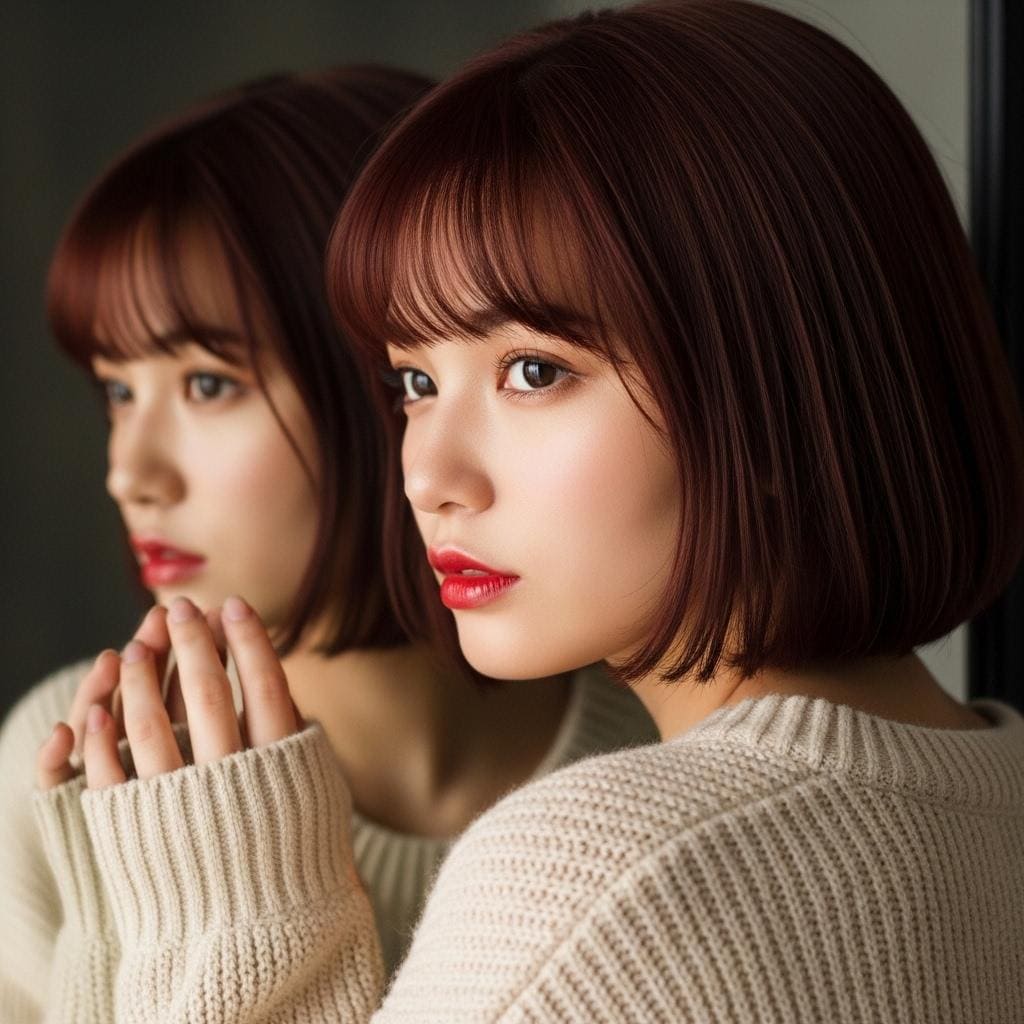 鏡の向こうの私って、、、