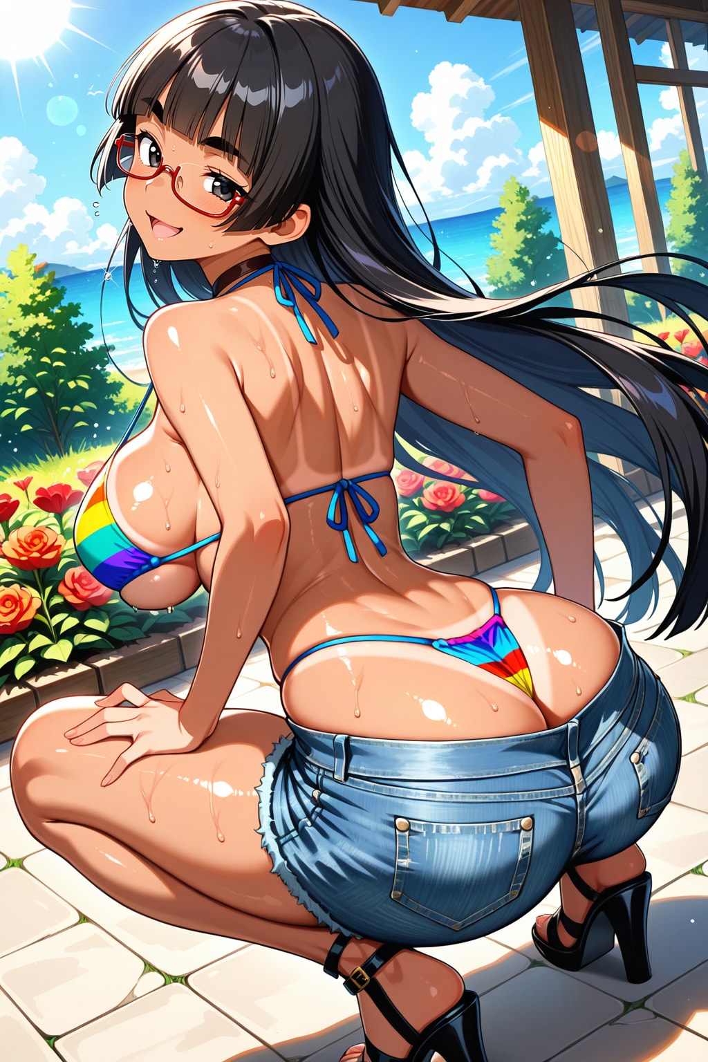 虹とくじらのしっぽ