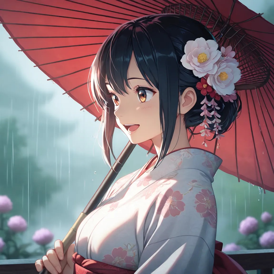 雨の日