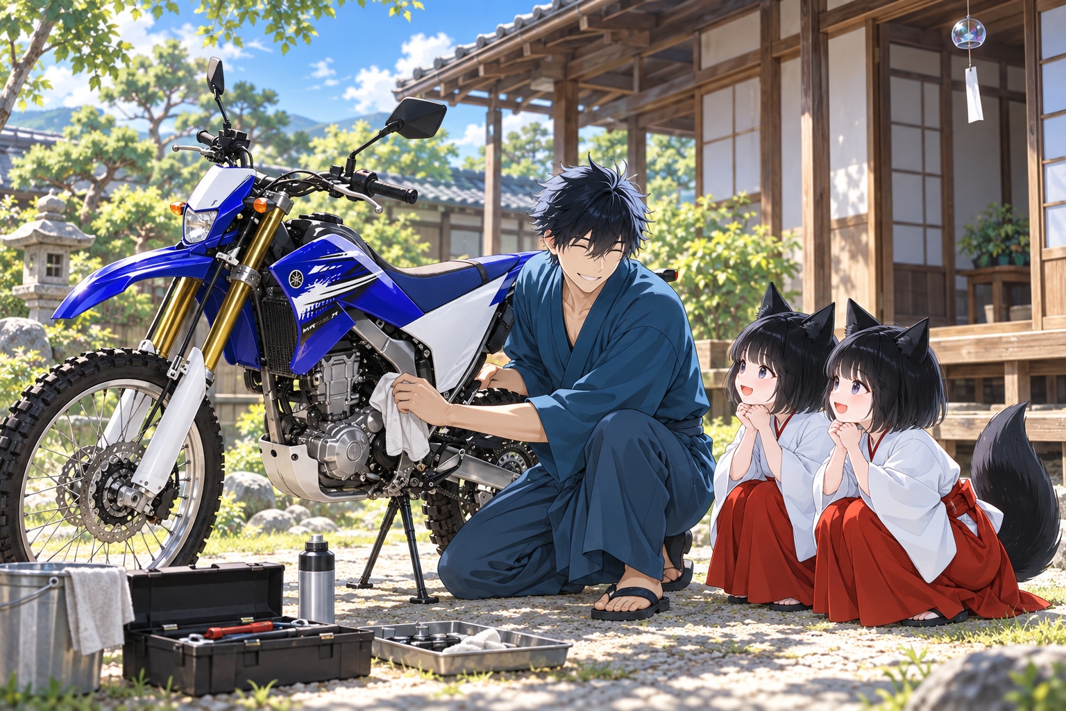愛車整備 | の人気AIイラスト・グラビア