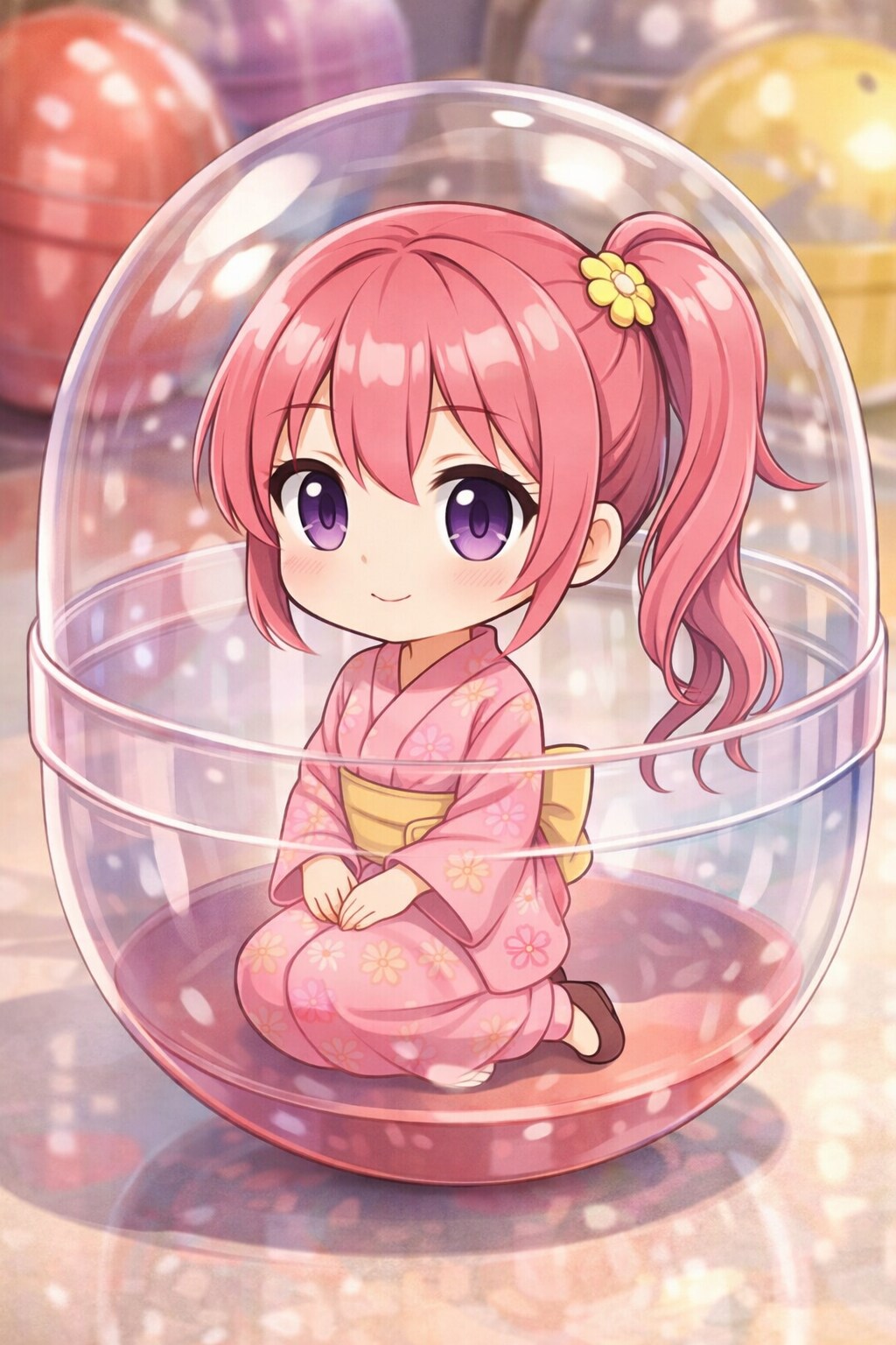 UL新モデル　CANDYちゃんをカプセルに入れたよ