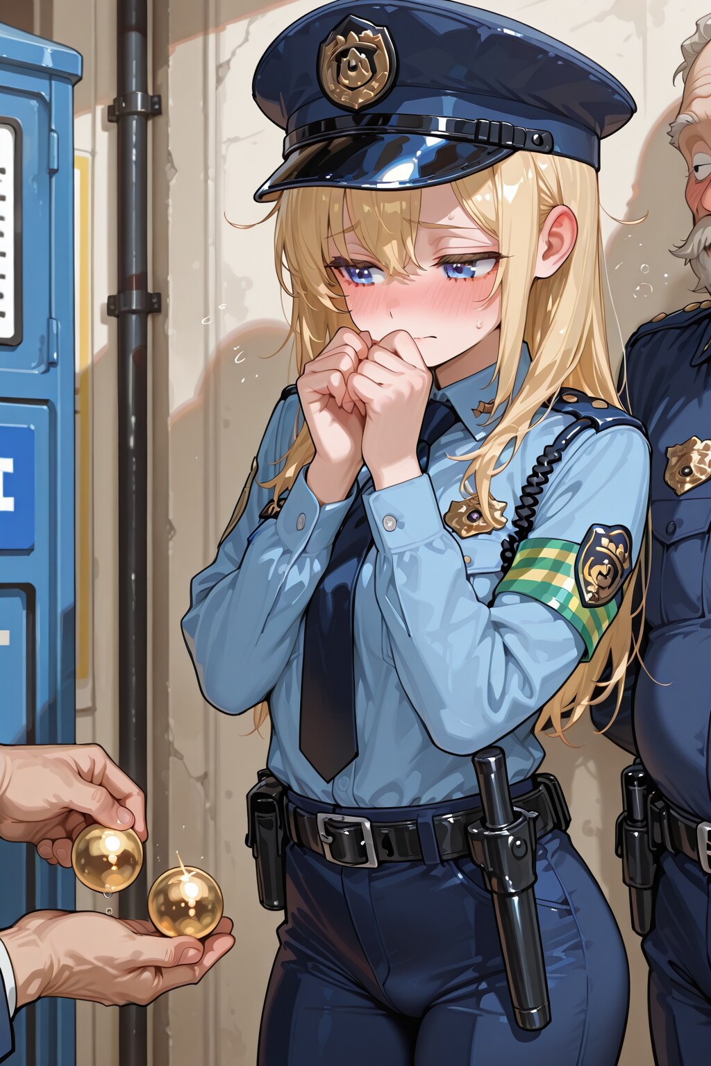交番に届けられたキンタマの落とし物