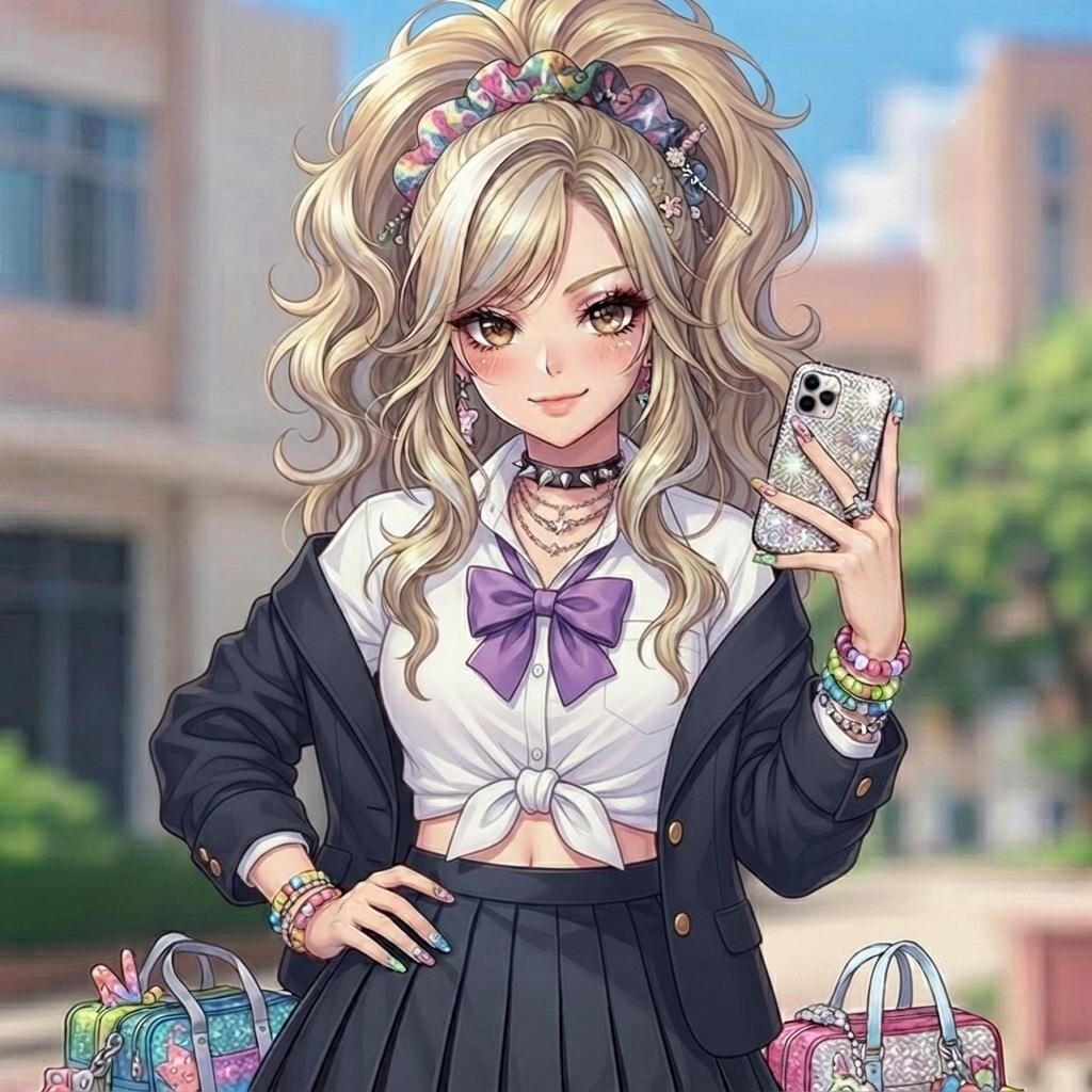 金髪ギャル