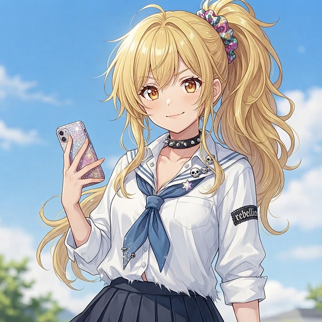 金髪ギャル