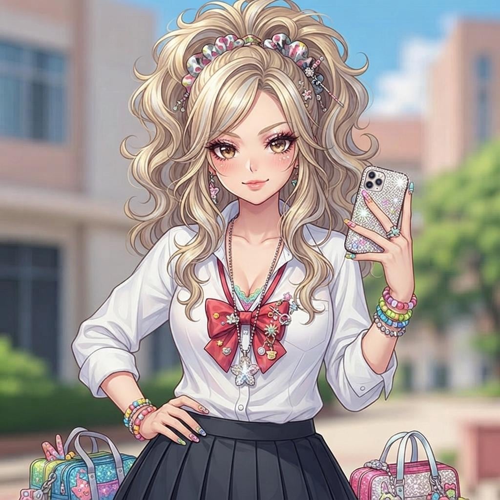 金髪ギャル