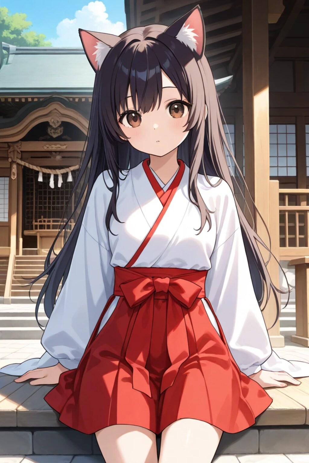 虎鼠神社ケモ耳