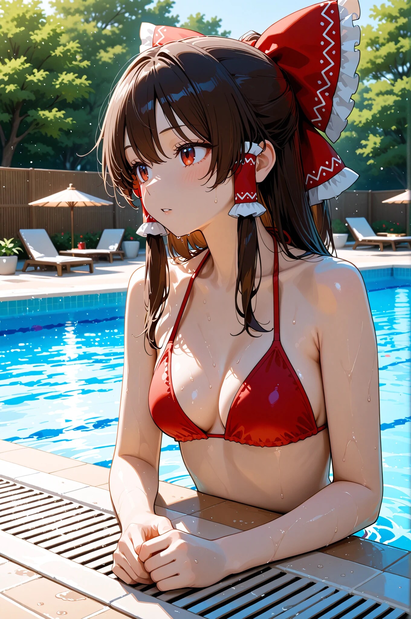 水着 霊夢