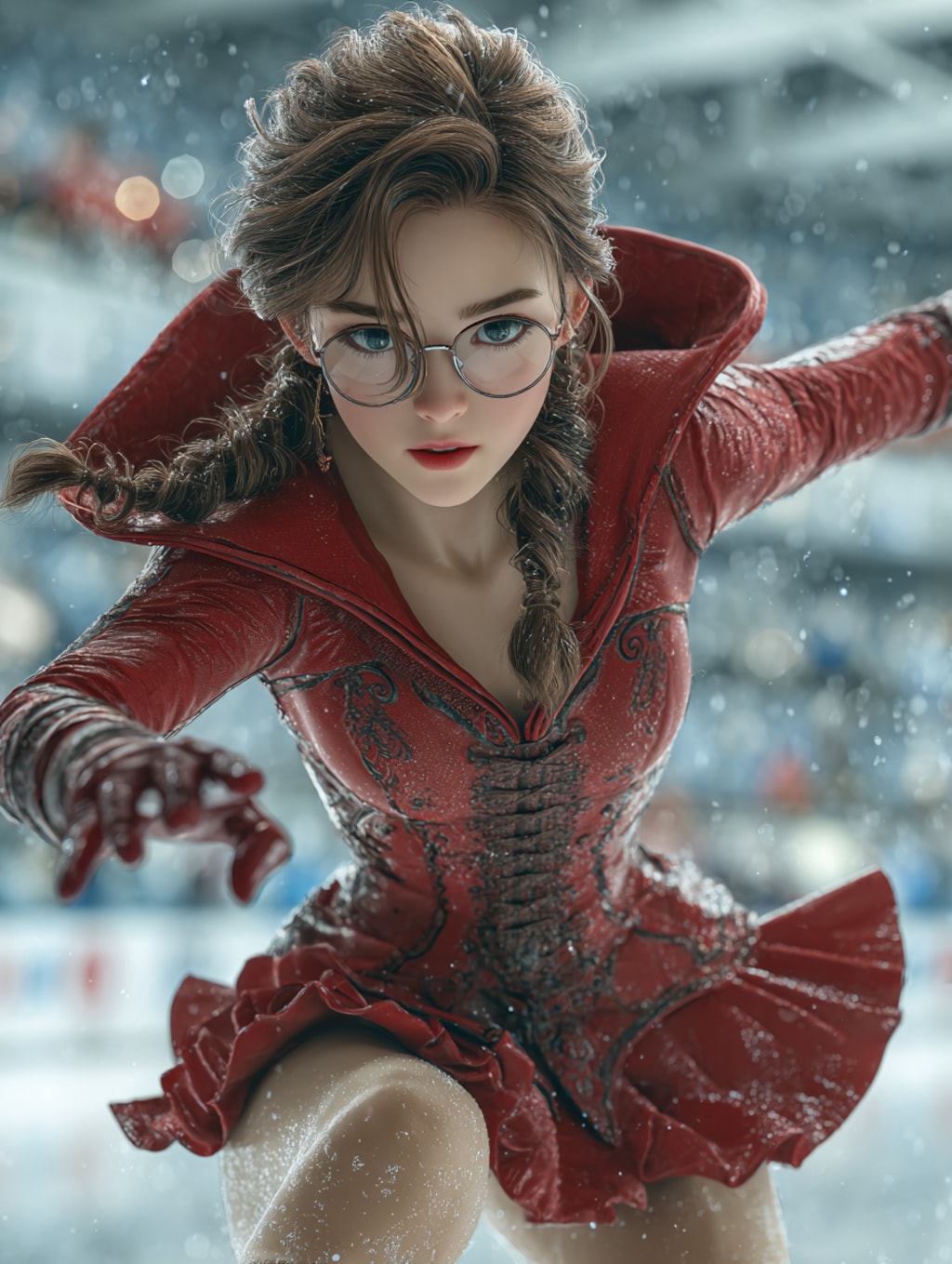 赤ずきんちゃんのフィギュアスケート