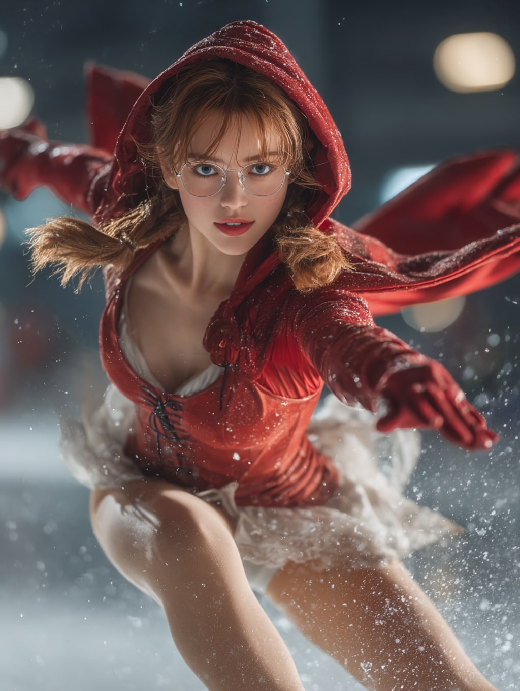 赤ずきんちゃんのフィギュアスケート