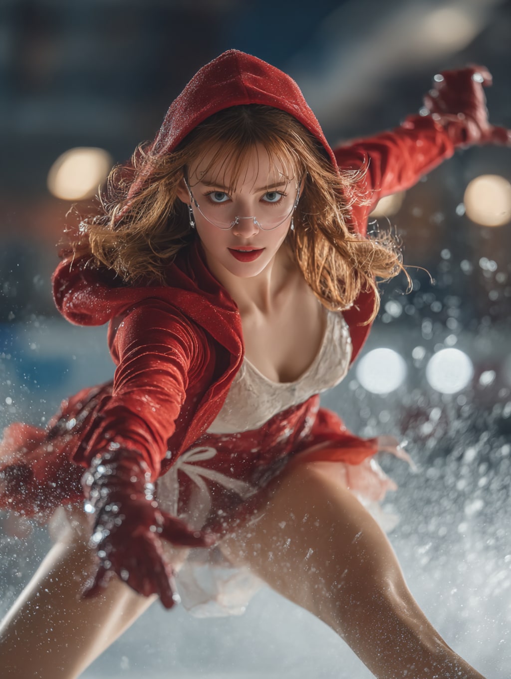 赤ずきんちゃんのフィギュアスケート