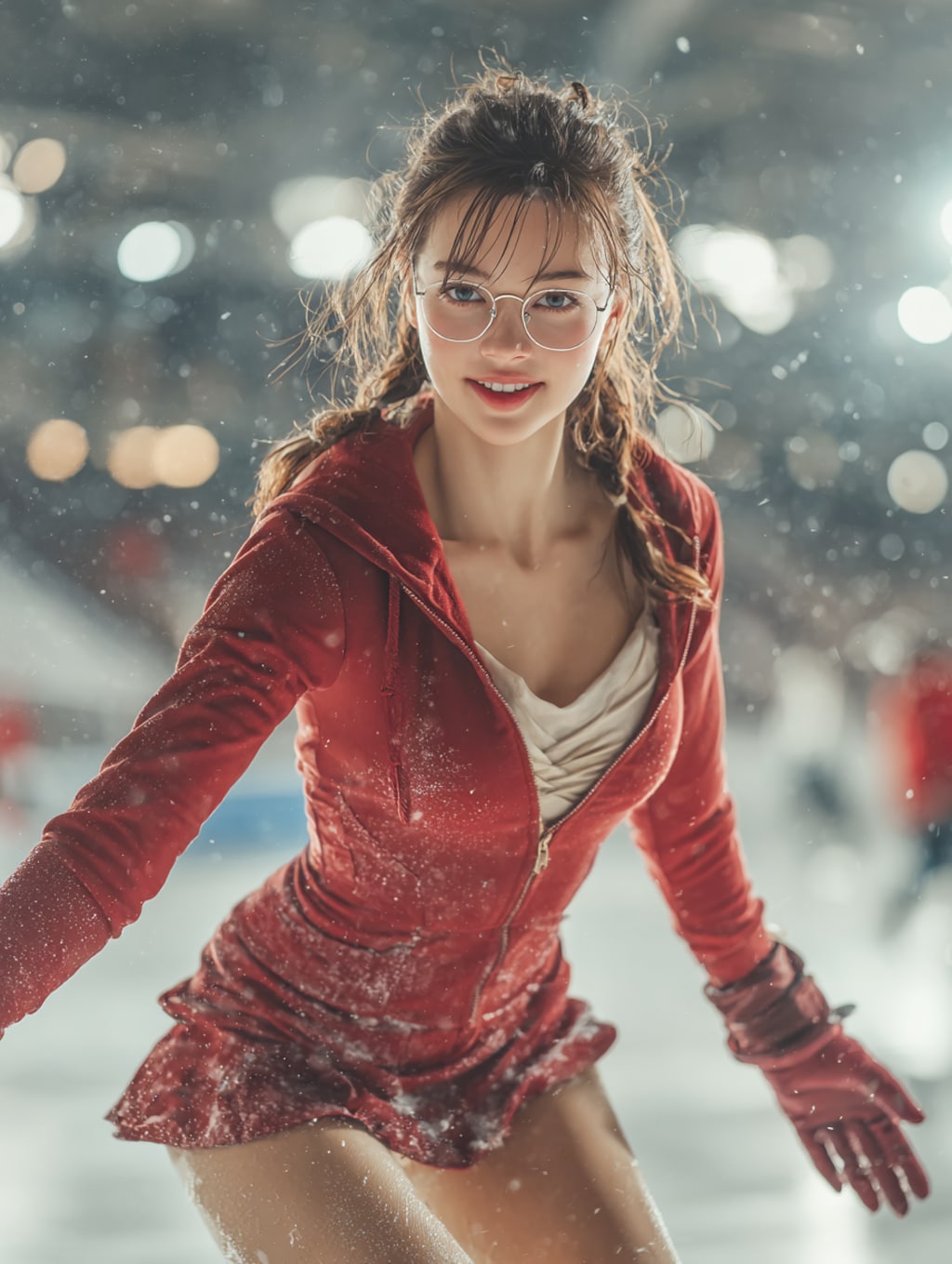 赤ずきんちゃんのフィギュアスケート