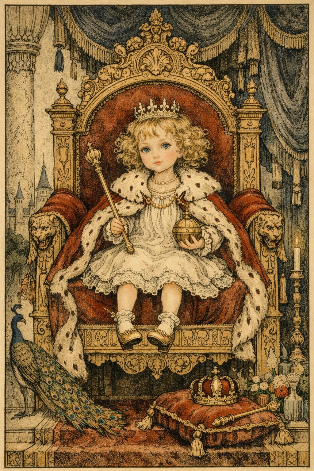 大きな玉座 | の人気AIイラスト・グラビア