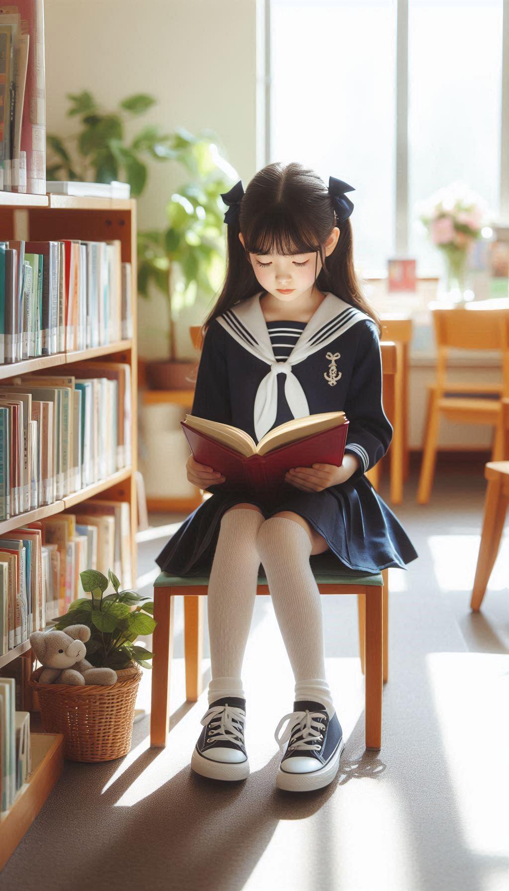図書館で読書 05/19