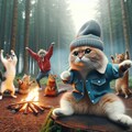 猫のキャンプファイヤー【再掲・追加有】 3枚目