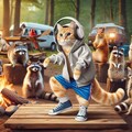 猫のキャンプファイヤー【再掲・追加有】 5枚目