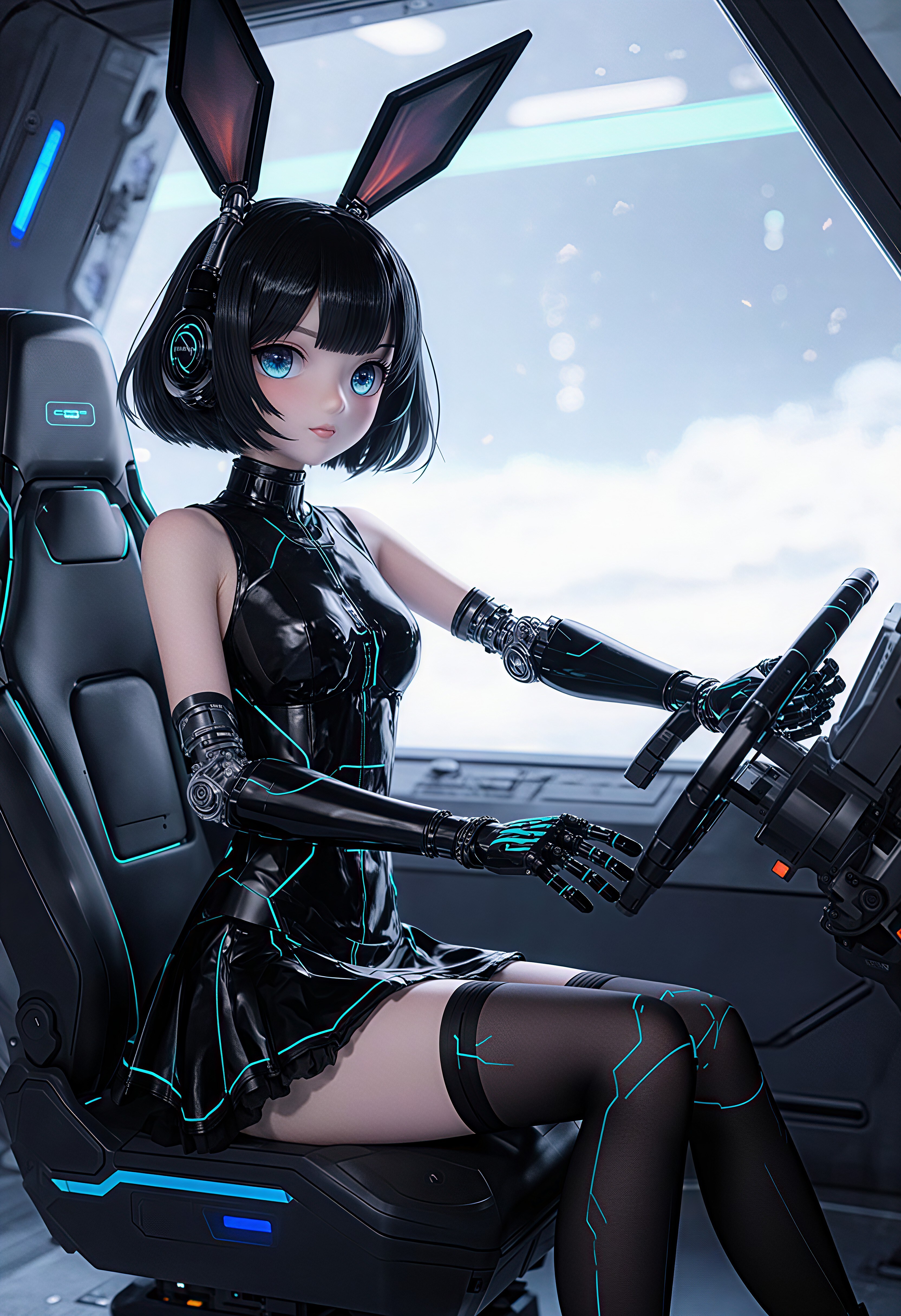 メカ娘3177号 | の人気AIイラスト・グラビア