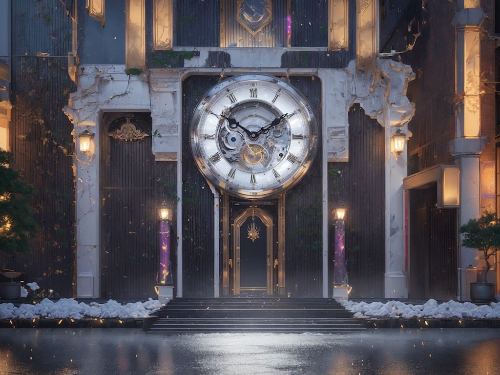 時計のある風景 その④