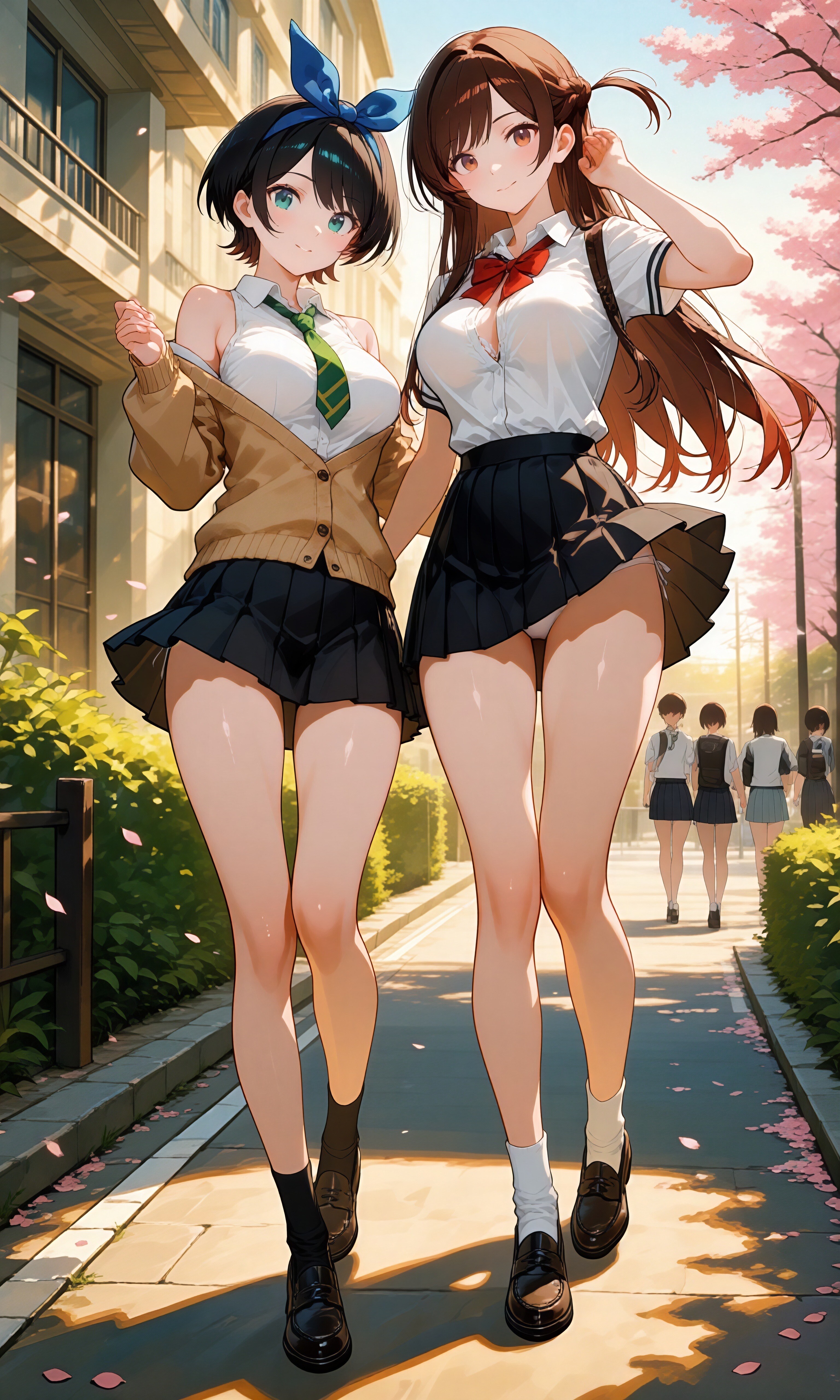 水原千鶴&更科瑠夏