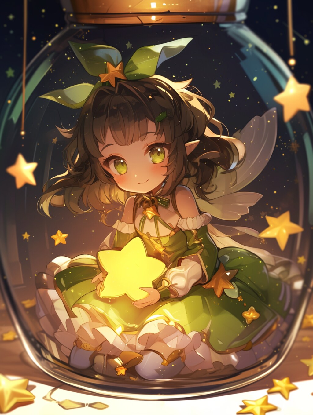 「瓶詰の少女」黄33