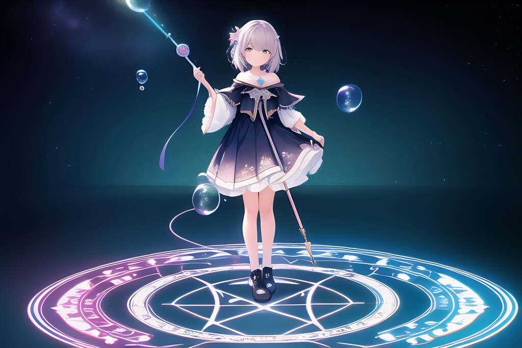 泡魔導士(NovelAI）