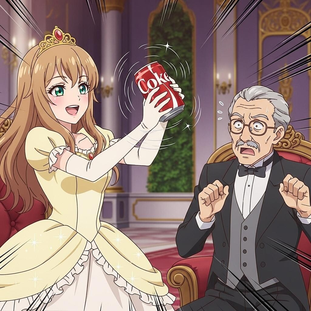 コーラをシェイク‼