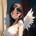 ドレスと天使の翼と女子高校生と 5枚目