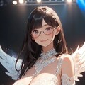 ドレスと天使の翼と女子高校生と 10枚目