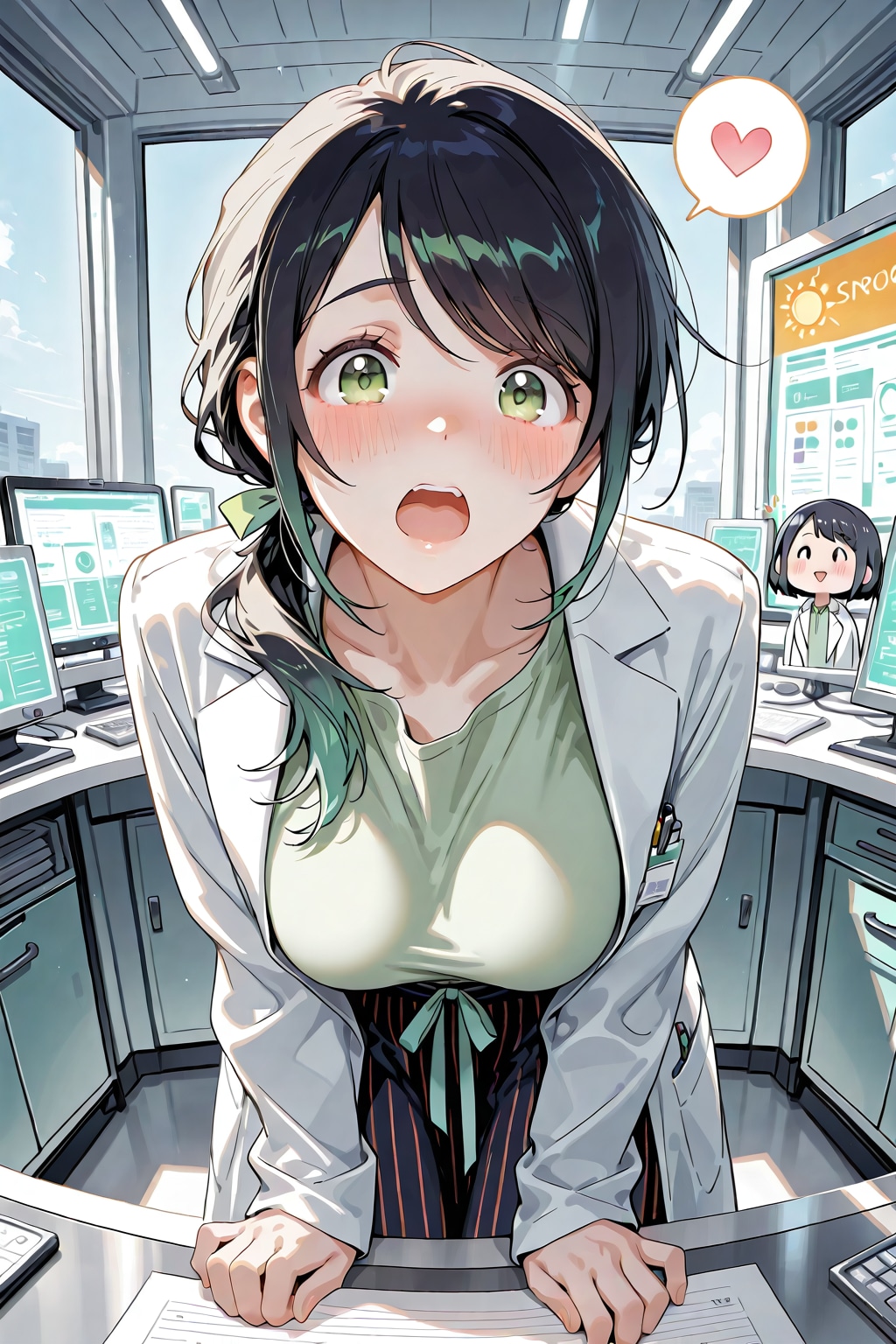 ラボ🧪⚗️💻️１☘️坂下みゆき23才👩70