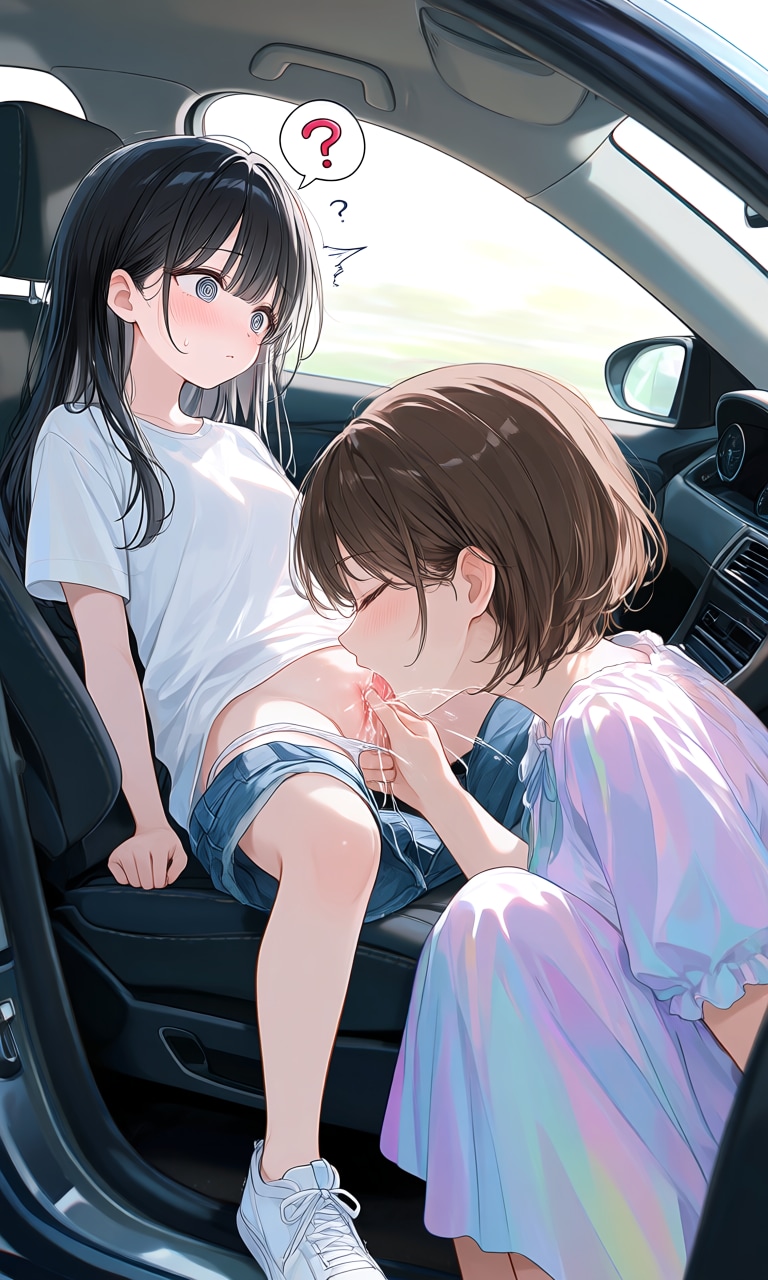 車に連れ込まれちゃった女の子