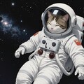 宇宙猫 2枚目