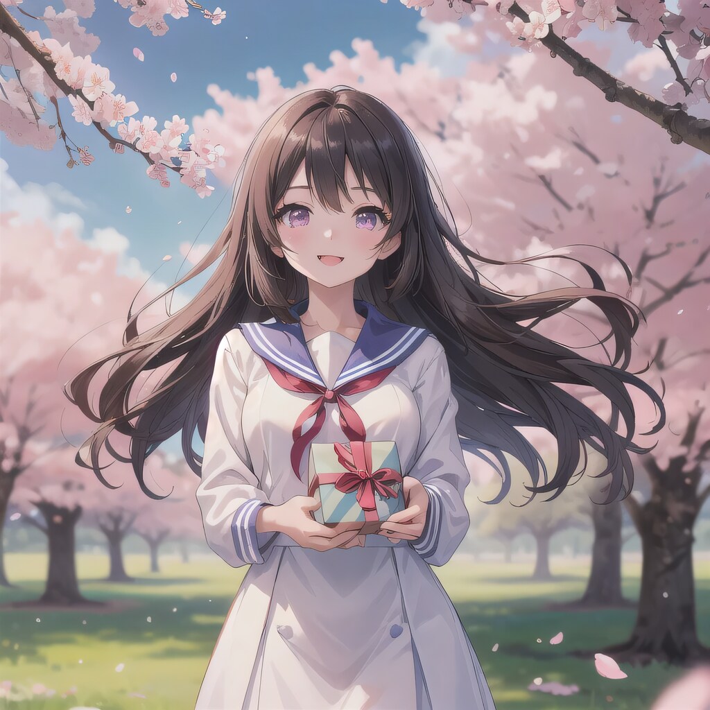 黒髪ロングでセーラー服の少女５１