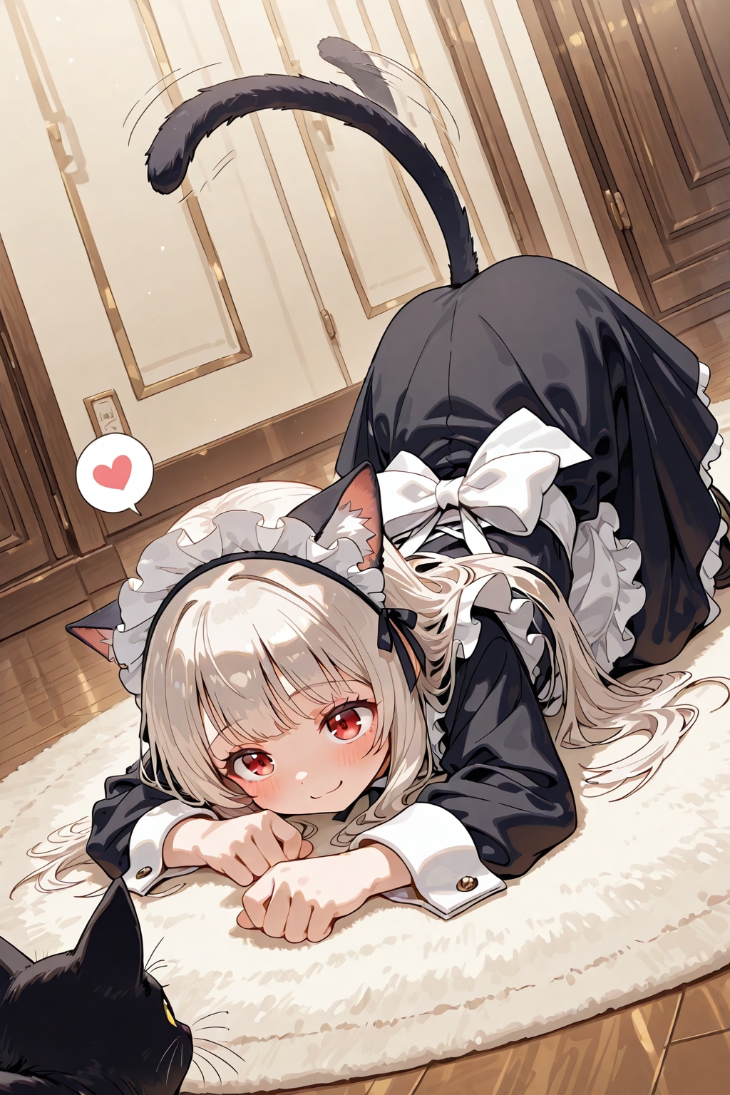 たまには猫のように振る舞いたい銀音ちゃん