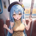 電車で出会った子 5枚目