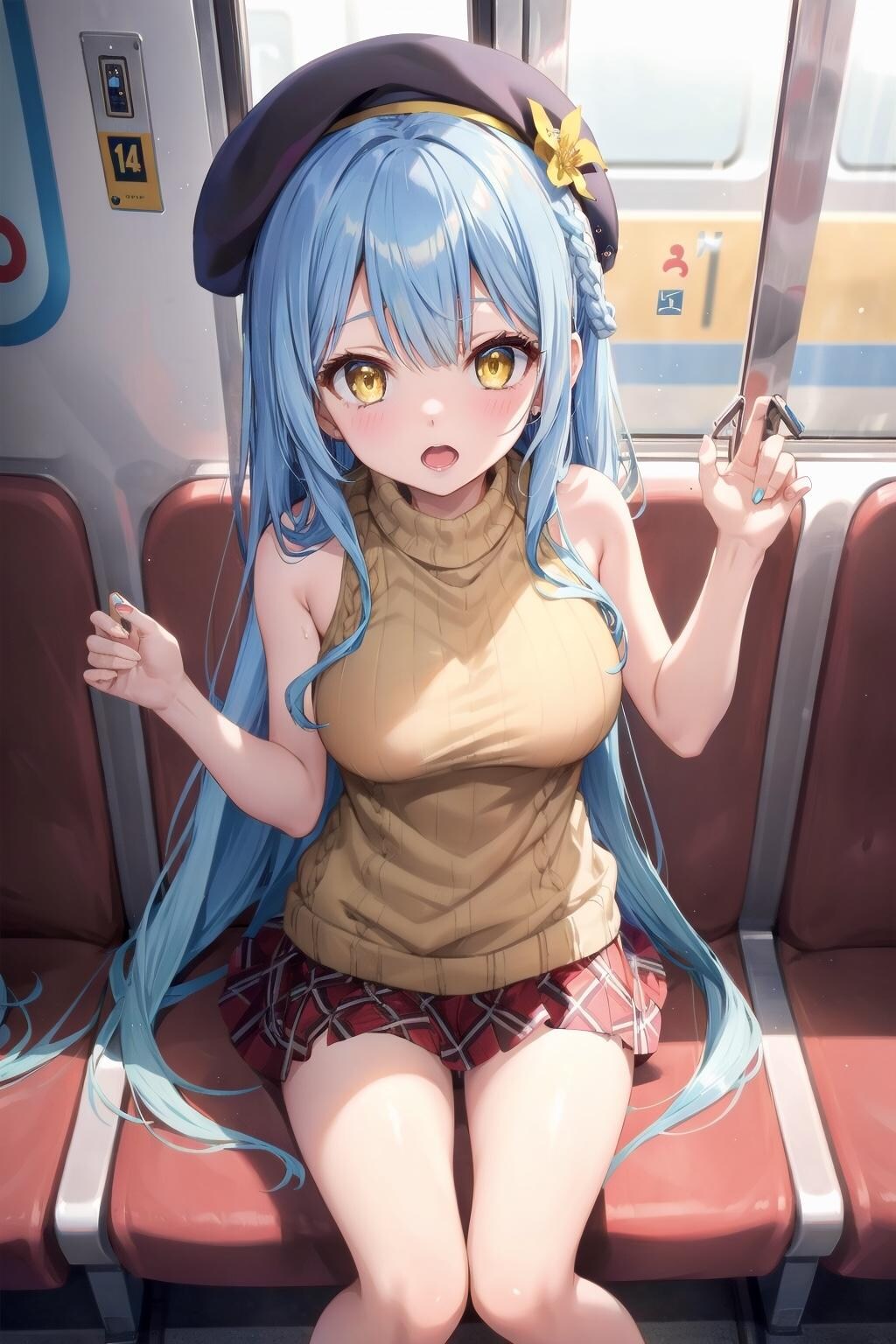 電車で出会った子