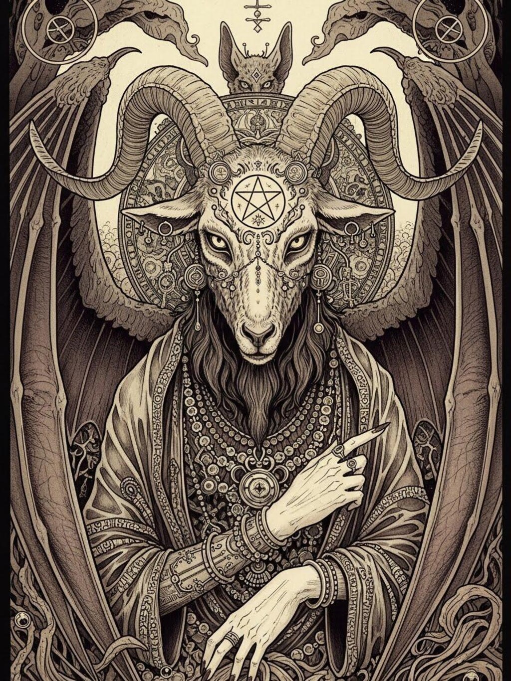 バフォメット(３枚)　ImageFX