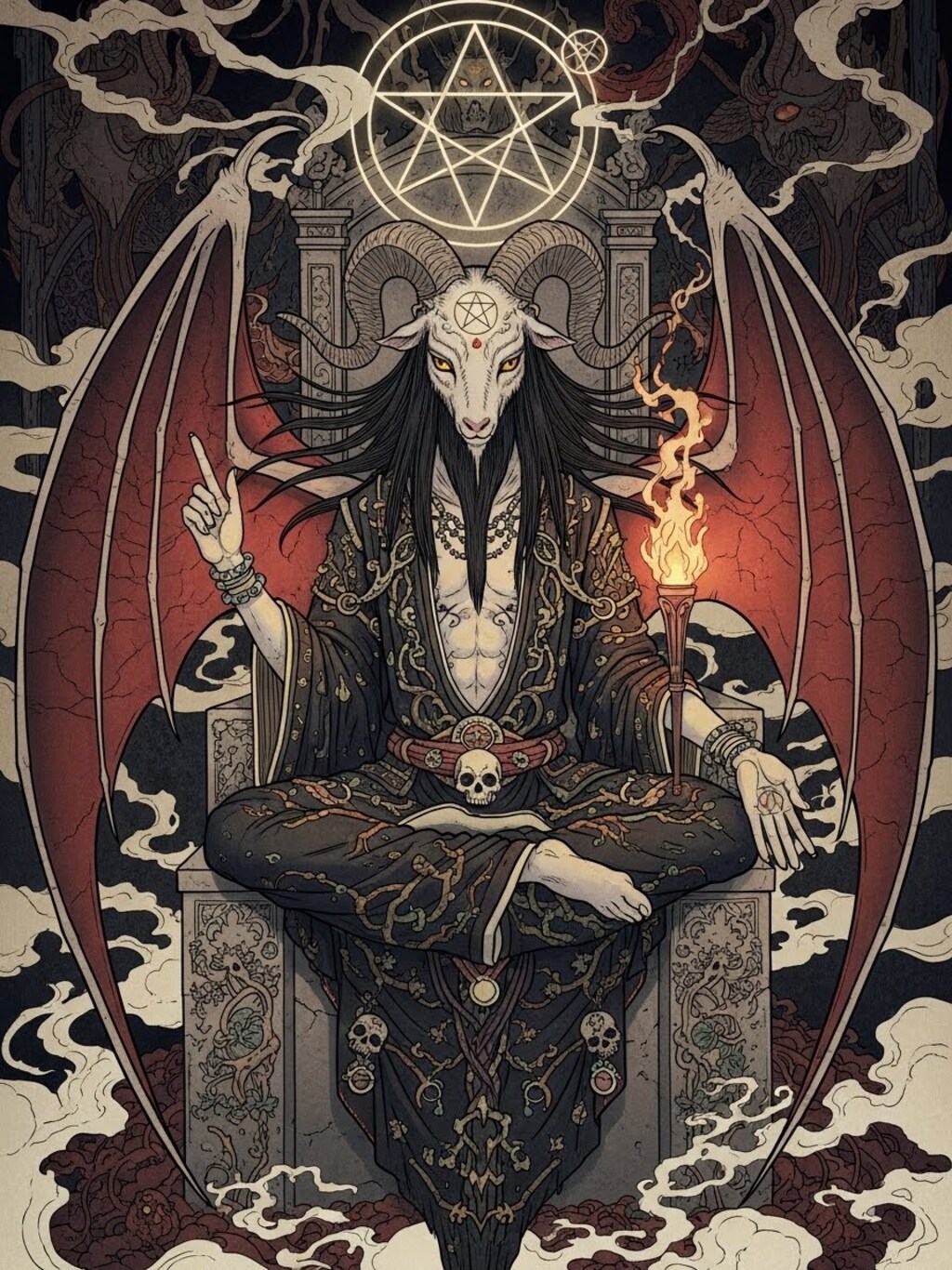 バフォメット(３枚)　ImageFX