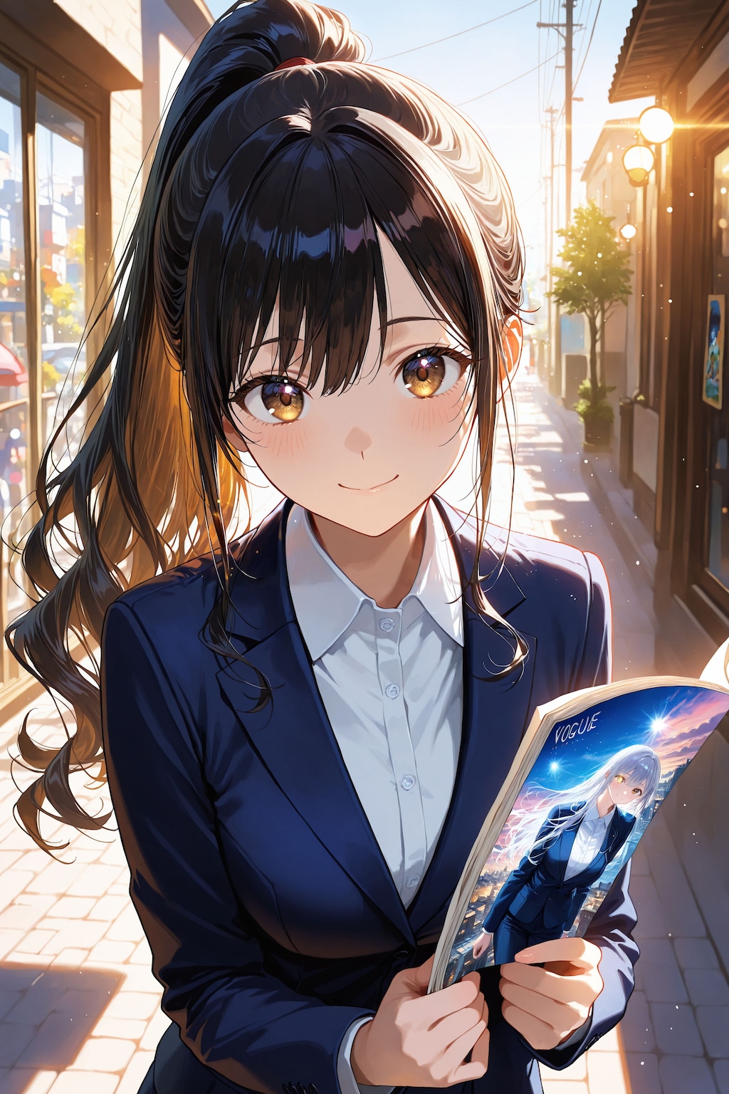 異世界の女神さま（アマテラスさん）OL