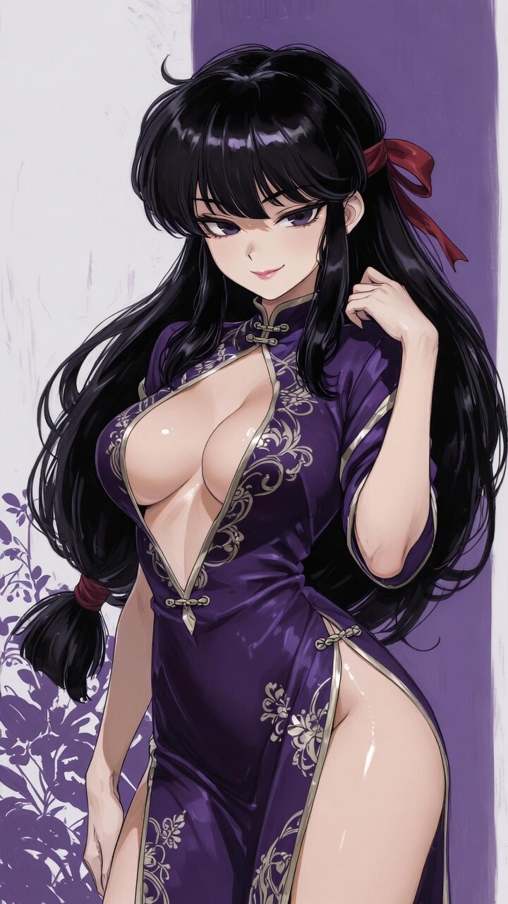 セクシーなチャイナ風の女の子