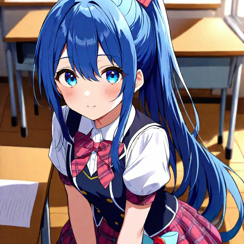 制服。似合うかな？ | の人気AIイラスト・グラビア