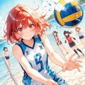 ビーチバレー 7枚目