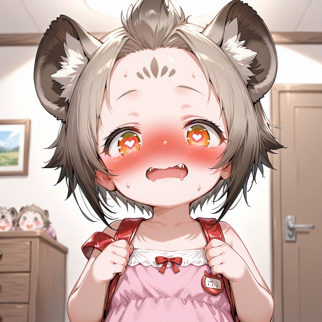 大好きなお菓子を前にしたハイエナ娘ちゃんｗ