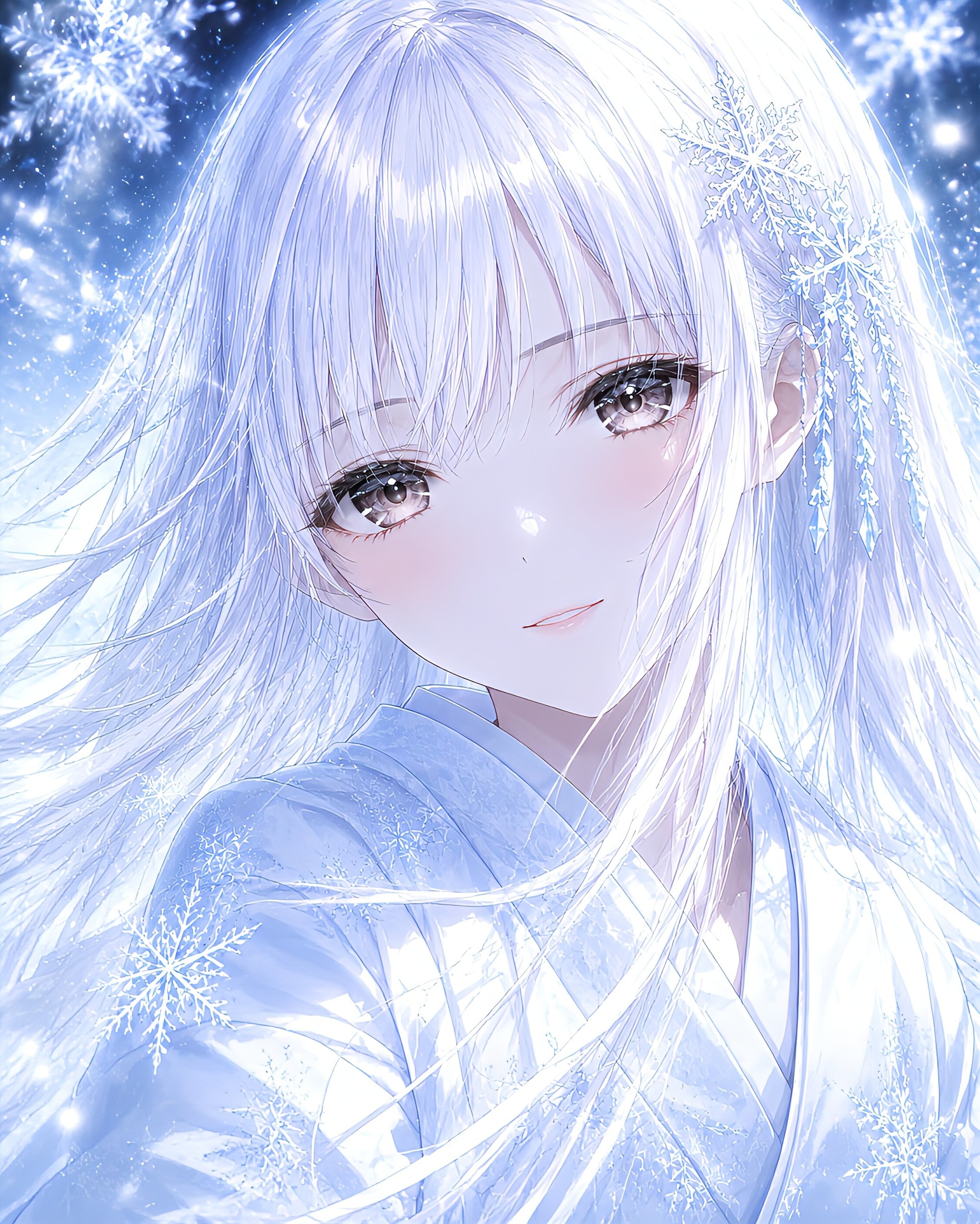 雪女ちゃん | の人気AIイラスト・グラビア