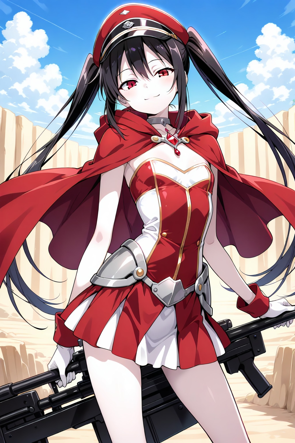 軍人さん風な魔法少女 | の人気AIイラスト・グラビア