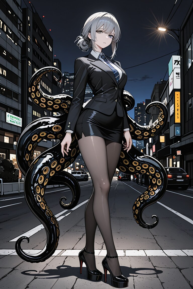 尾行中？２