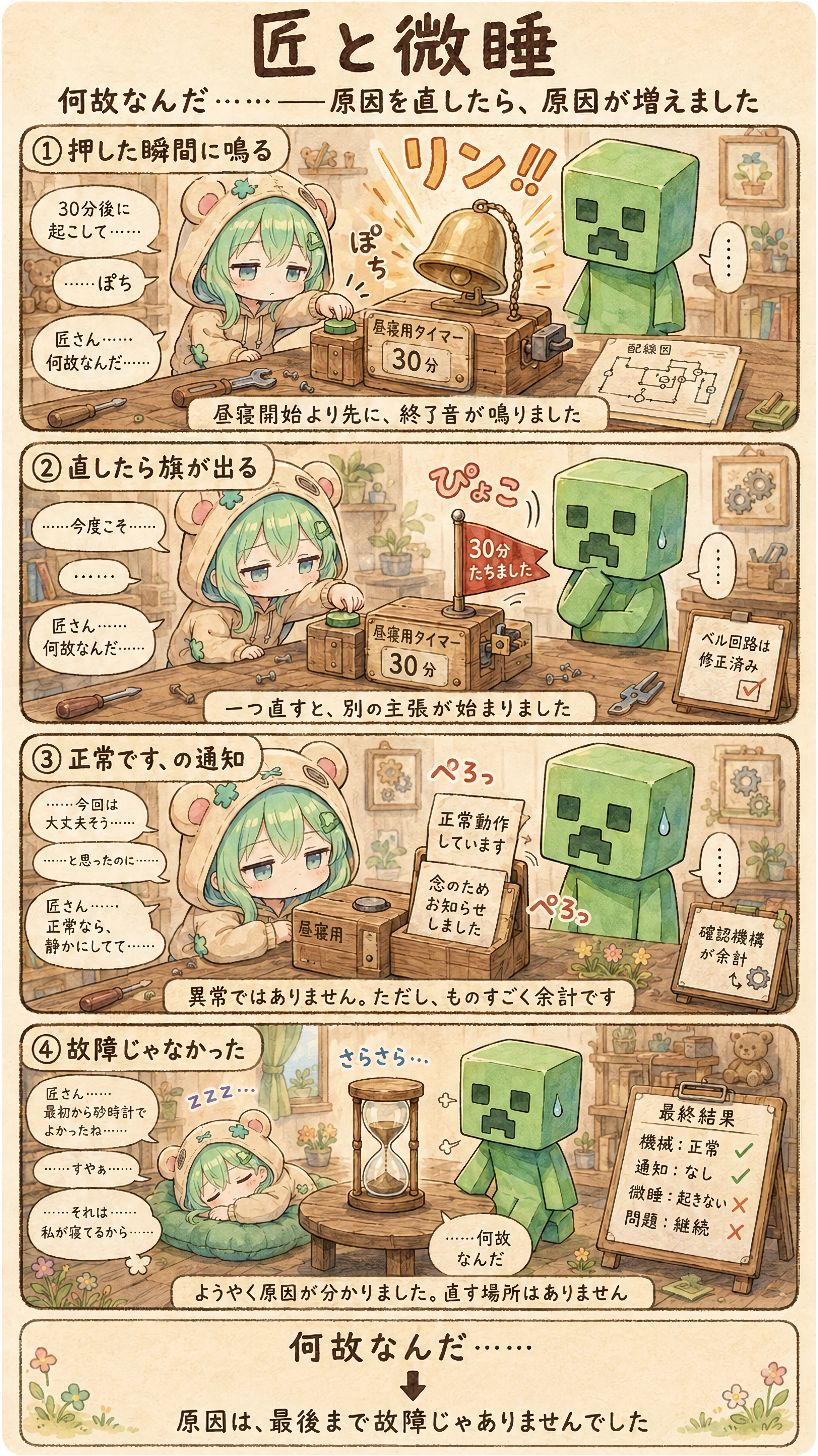 The Problem Was Never the Timer | の人気AIイラスト・グラビア