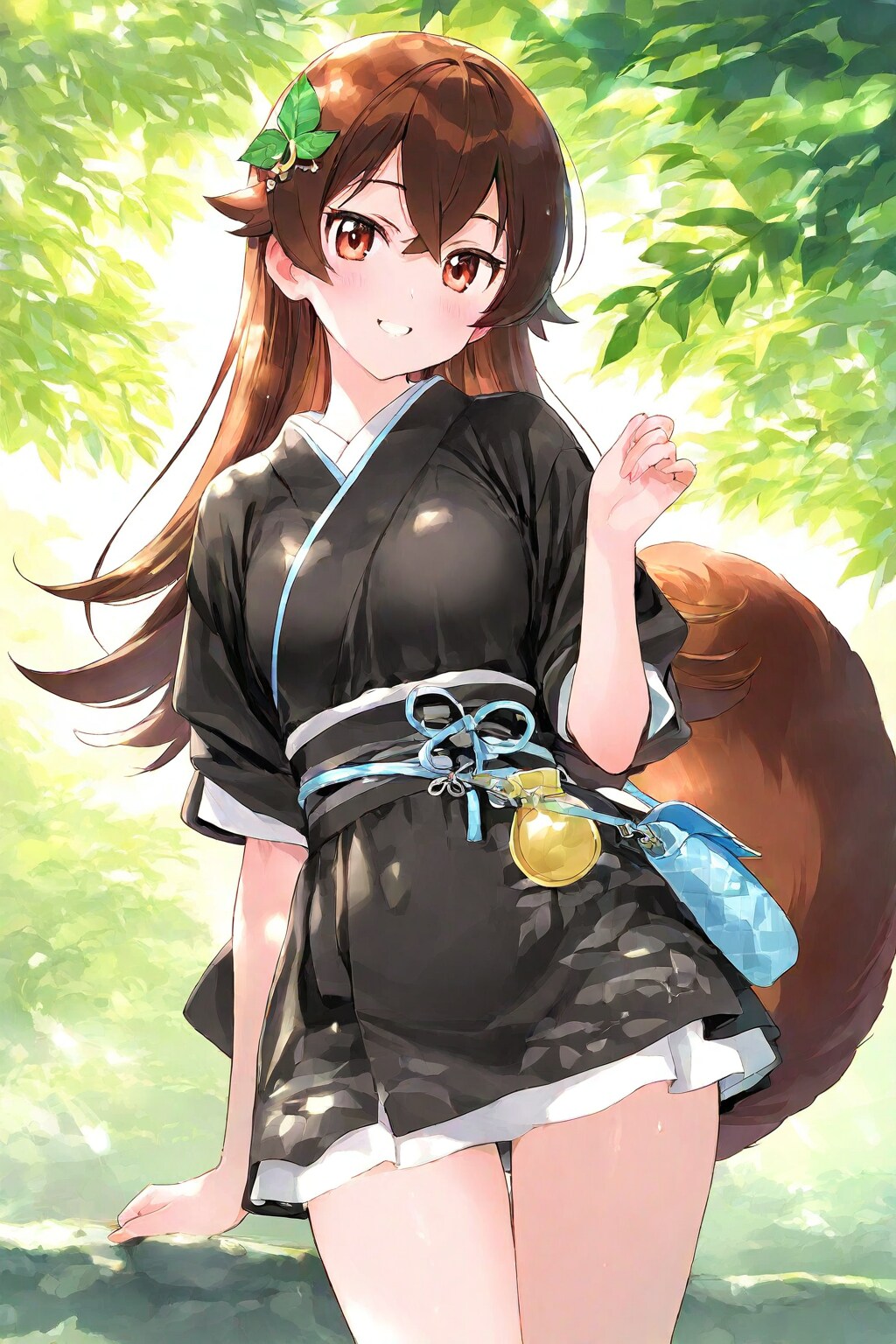 タヌキの魔法少女