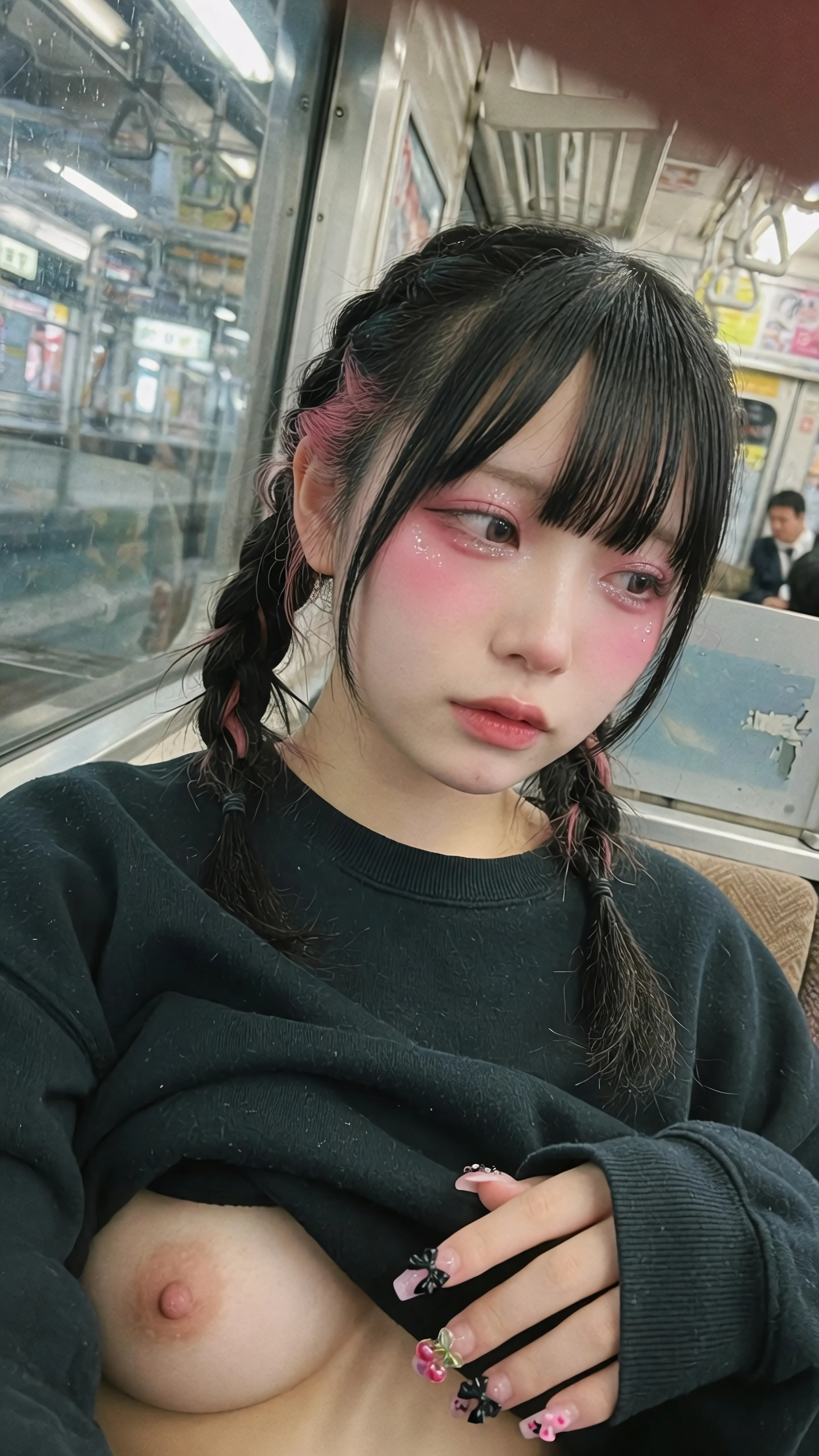 Train Braid Sweat Pull