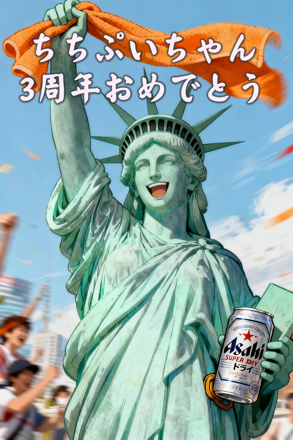 ちちぷいちゃん3周年おめでとう！